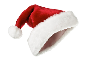 Image showing Santa hat isolated on white