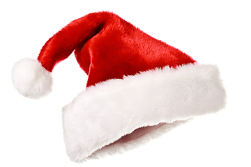 Image showing Santa hat isolated on white