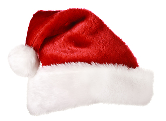 Image showing Santa hat isolated on white