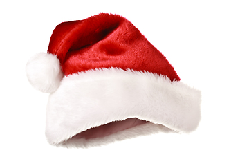 Image showing Santa hat isolated on white