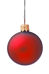 Image showing Christmas bauble isolated