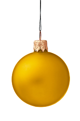 Image showing Christmas bauble isolated