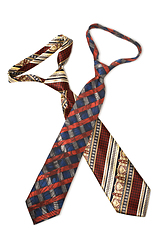 Image showing Two neckties isolated