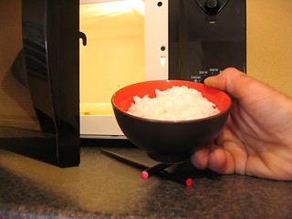 Image showing A bowl of rice