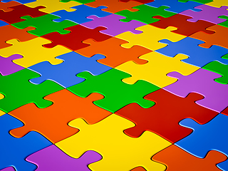 Image showing Jigsaw puzzle