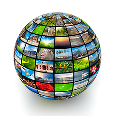 Image showing Picture globe