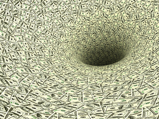 Image showing Money vortex