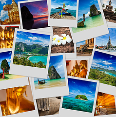 Image showing Collage of Thailand images