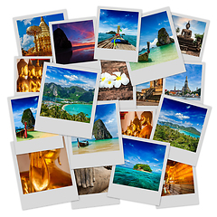 Image showing Collage of Thailand images