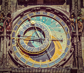 Image showing Prague astronomical clock