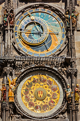 Image showing Prague astronomical clock
