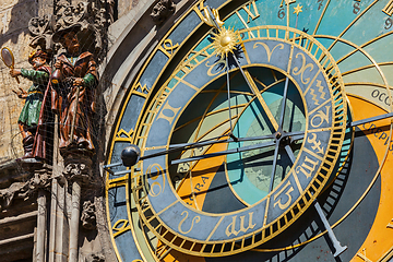 Image showing Prague astronomical clock