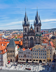 Image showing Tyn Church (Tynsky Chram), Prague