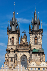 Image showing Tyn Church (Tynsky Chram), Prague