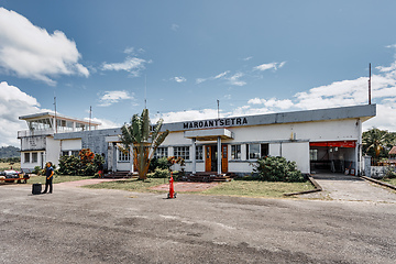 Image showing domestic airport in Maroantsetra city, Madagascar