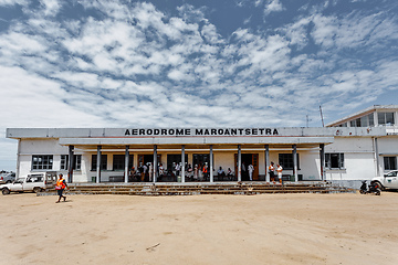 Image showing domestic airport in Maroantsetra city, Madagascar