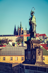 Image showing John of Nepomuk (or John Nepomucene) national saint of the Czech