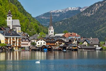 Image showing Hallstatt village, Austria