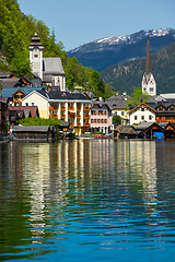 Image showing Hallstatt village, Austria