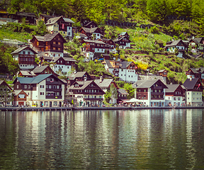 Image showing Hallstatt village, Austria