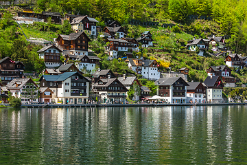 Image showing Hallstatt village, Austria