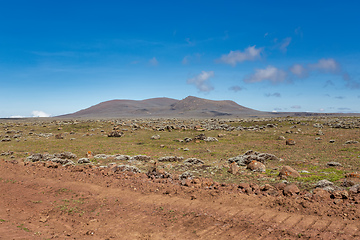 Image showing Ethiopian Bale Mountains landscape, Ethiopia Africa