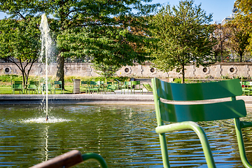 Image showing Tuileries Garden, Paris, France