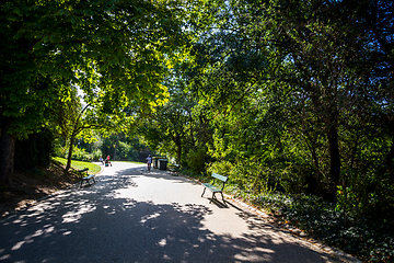 Image showing Buttes-Chaumont Park, Paris