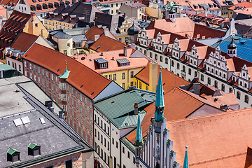 Image showing Aerial view of Munich