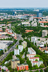 Image showing Aerial view of Munich. Munich, Bavaria, Germany