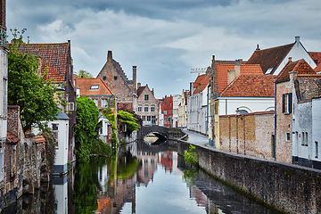 Image showing Houses in Bruges Brugge, Belgium