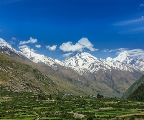 Image showing Valley in Himalayas