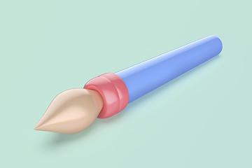 Image showing Simple paintbrush icon