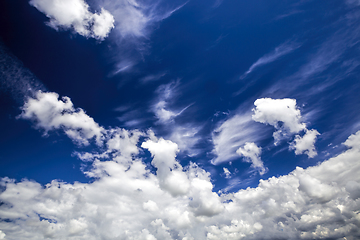 Image showing beautiful blue sky