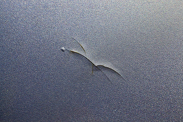 Image showing cracked part of the paintwork