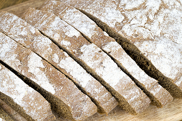 Image showing sliced fresh bread