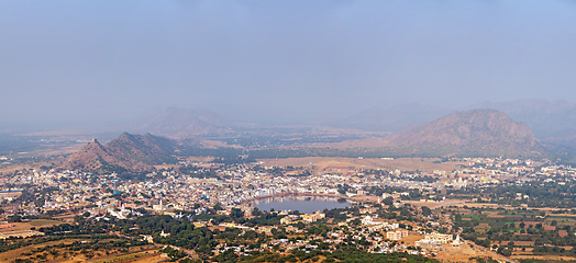 Image showing Holy city Pushkar. Rajasthan, India