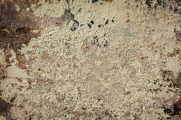 Image showing Painted plaster wall texture