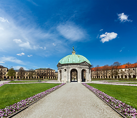 Image showing Pavilion in Hofgarten. Munich, Germany