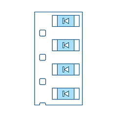 Image showing Diode Smd Component Tape Icon