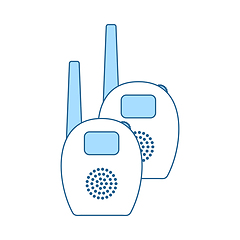 Image showing Baby Radio Monitor Icon