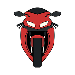 Image showing Motorcycle Icon