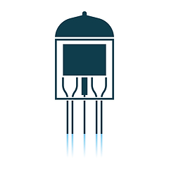 Image showing Electronic Vacuum Tube Icon