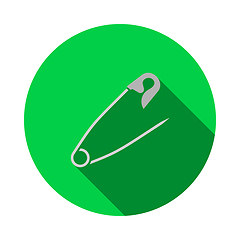 Image showing Tailor Safety Pin Icon