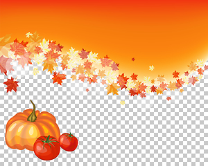 Image showing Fall (Autumn) Maple Background