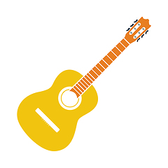 Image showing Icon Of Acoustic Guitar