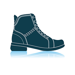 Image showing Woman Boot Icon