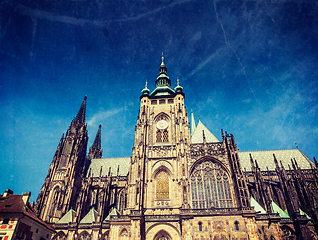 Image showing St. Vitus Catherdal, Prague