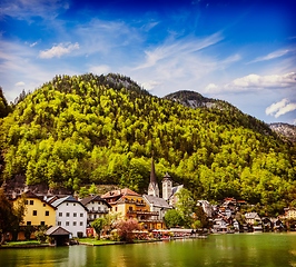 Image showing Hallstatt village, Austria