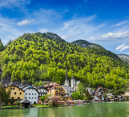 Image showing Hallstatt village, Austria